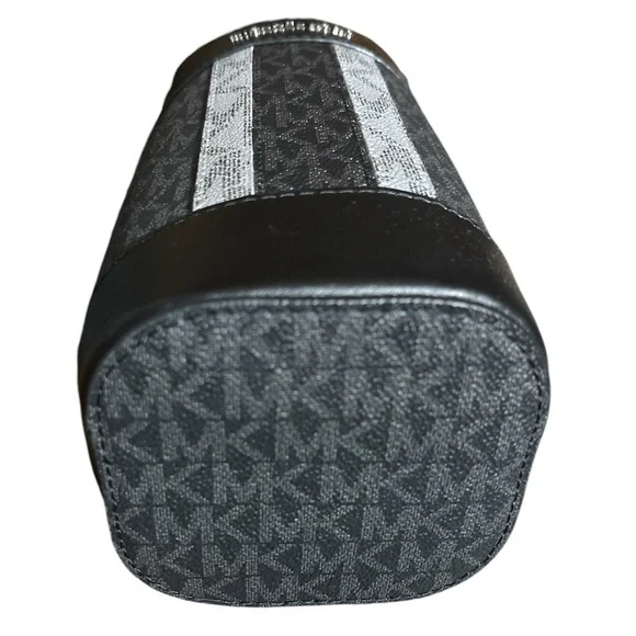 NWT, WINE BOTTLE HOLDER Michael Kors Black multicolored. - Picture 4 of 6